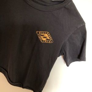 Billabong Black Crop Top